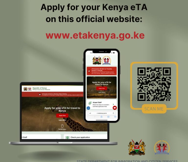 Kenya electronic Travel application